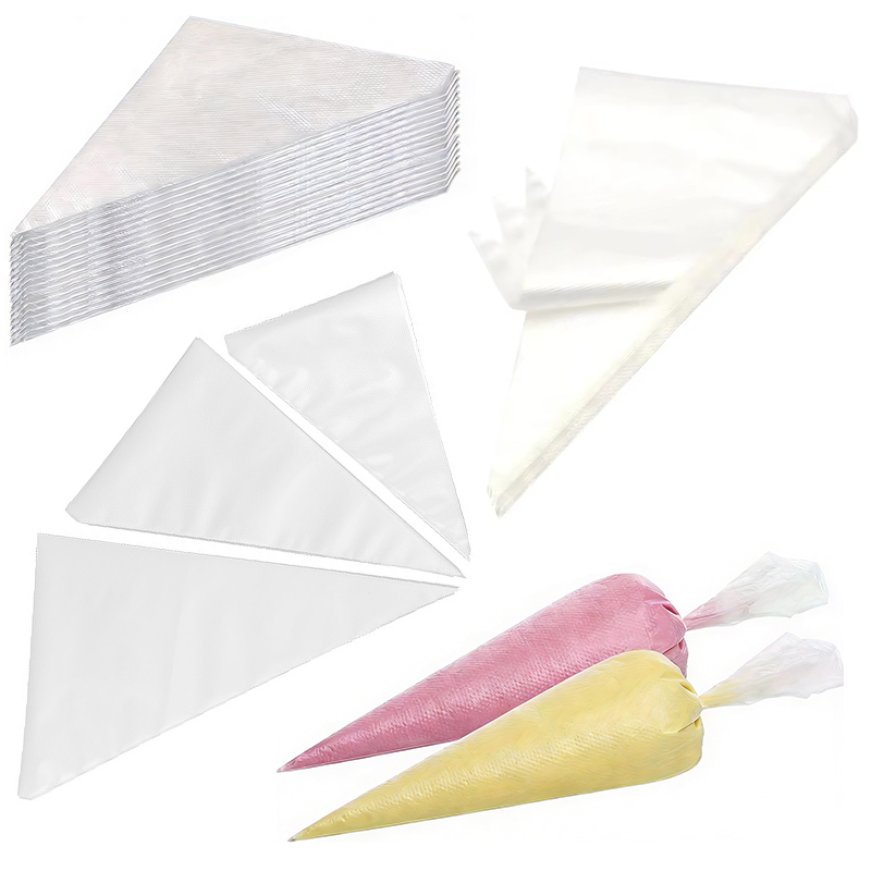 Kitchen Baking Utensil - 50PCS/Pack Piping Bag Disposable Pastry Piping