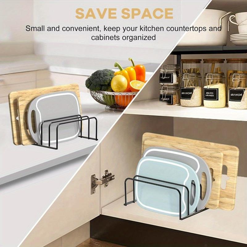 1Pc Cutting Board Organizer Ki - Kitchen Baking Sheet Organizer 评论和价格