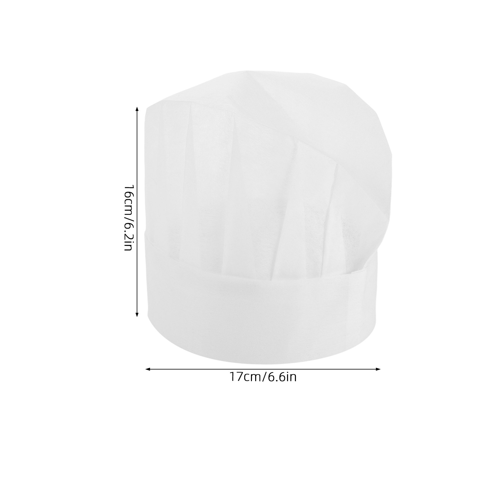 15Pcs Disposable Kids Chef Hat - Baking In Kitchen 评论和价格