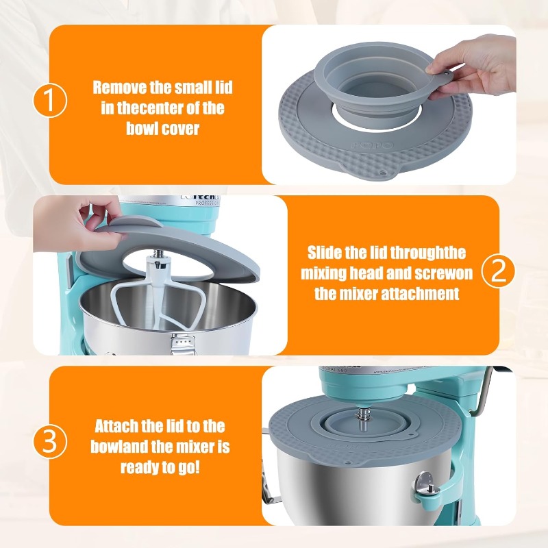 Silicone Mixer Bowl Cover Comp - Kitchen Aid Baking Mixer 评论和价格