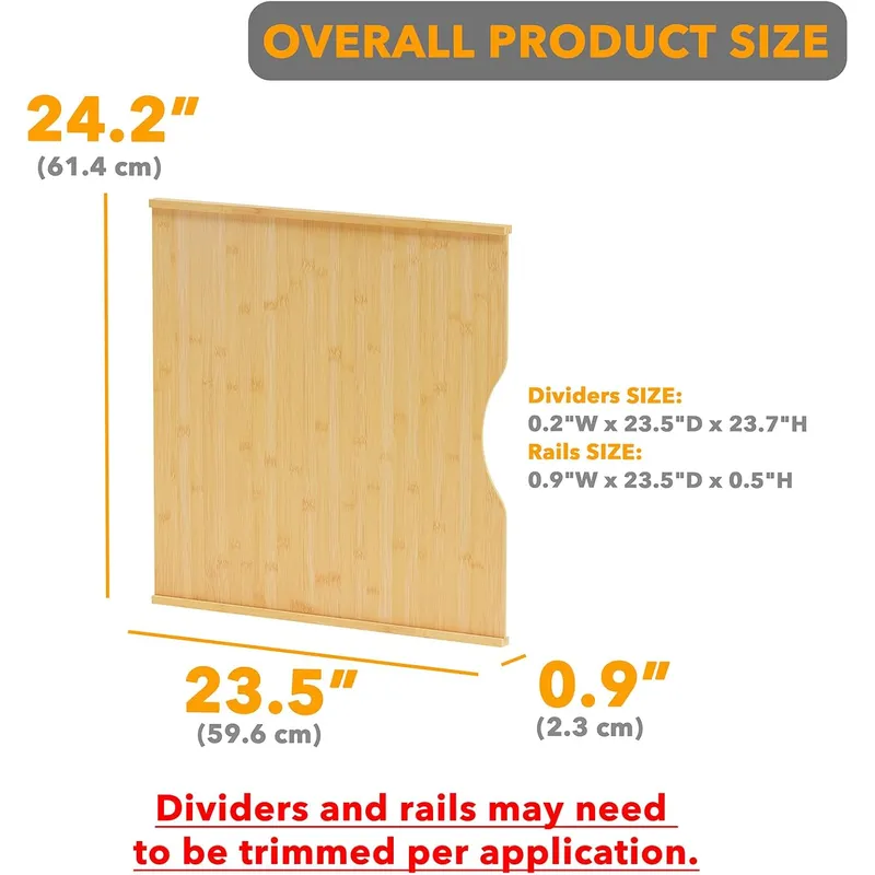 6 Pack Tray Dividers for Cabin - Kitchen Baking Sheet Organizer 评论和价格