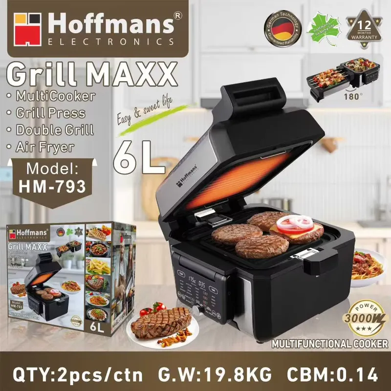 For Hoffmans 6L 3000W Digital  - Baking In Kitchen 评论和价格