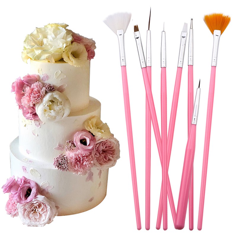 15Pcs/Set Sugar Craft Brush Fo - Kitchen Baking Tools 评论和价格