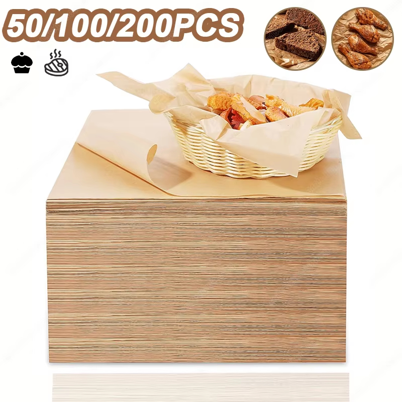 50/100/200PCS Baking Paper Par - Kitchen Baking Utensil 评论和价格