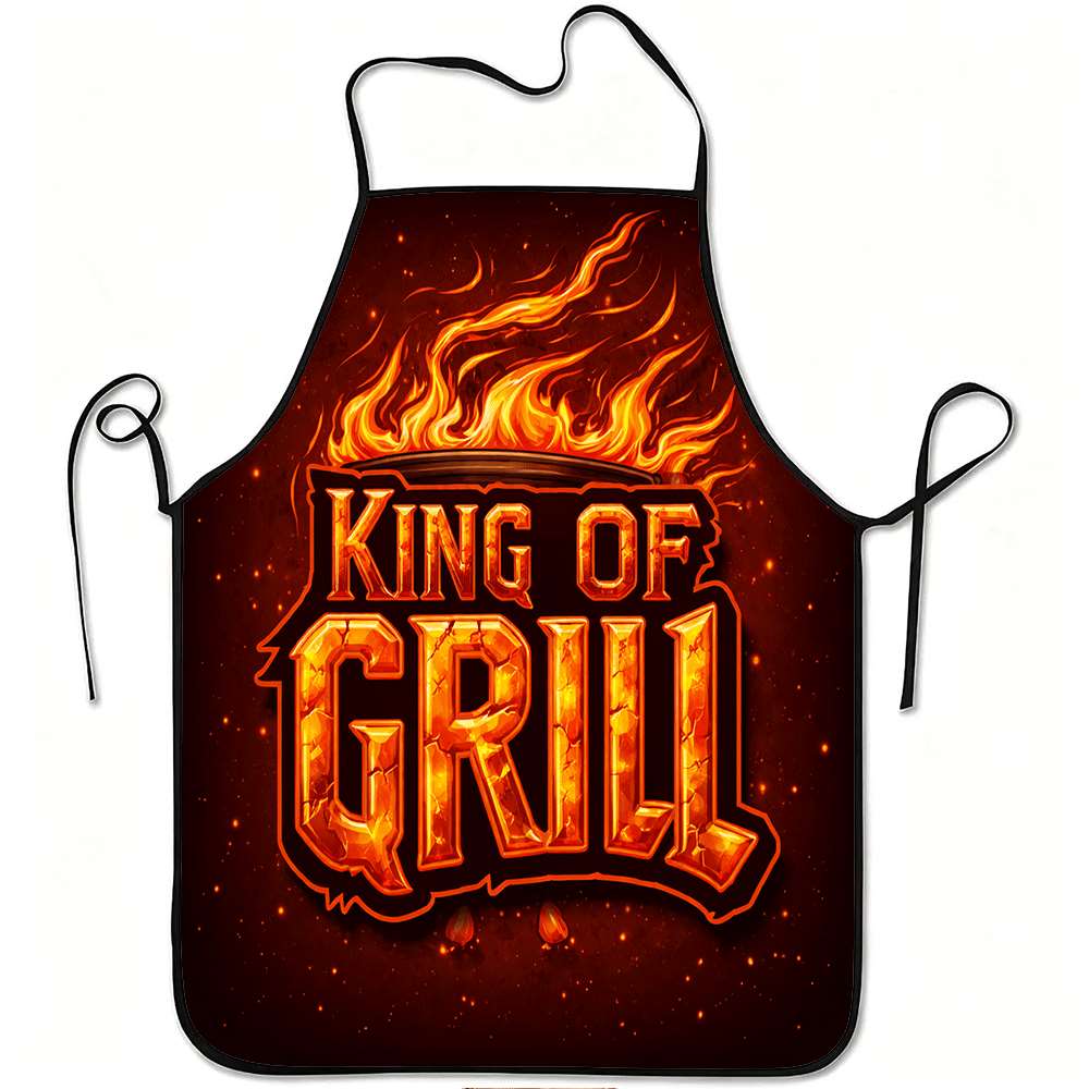 1 Piece of Bbq King Apron, Bbq - Kitchen Baking Ideas 评论和价格