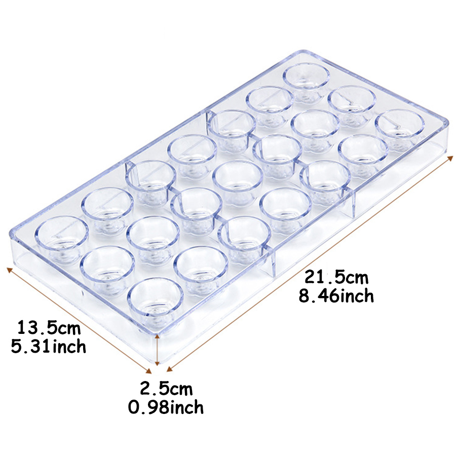 21-Hole Rose Style Transparent - Kitchen Accessories For Baking 评论和价格