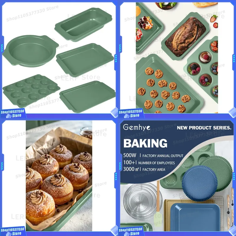 Non Stick Carbon Steel Cake Mo - Bread Baking Kitchen Utensils 评论和价格