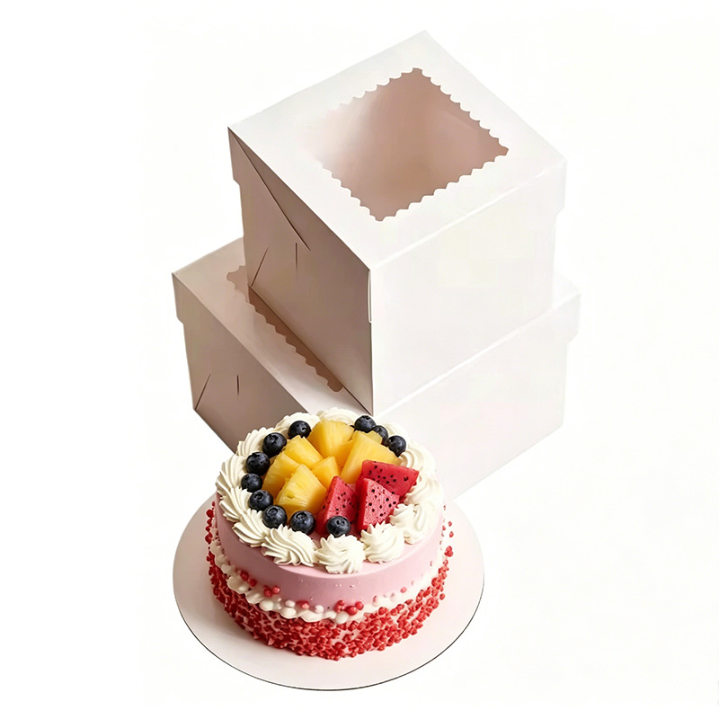 2/4/6PCS White Bakery Boxes wi - Kitchen Baking Tools 评论和价格