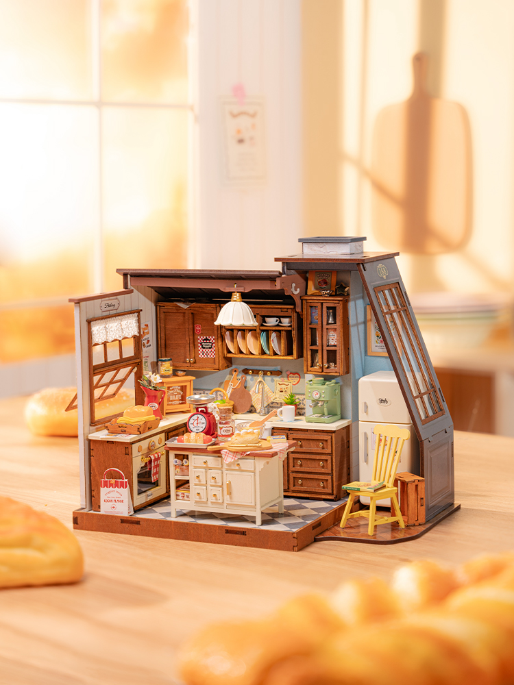 Robotime Rolife Baking Kitchen - Baking Kitchen Dg172 评论和价格