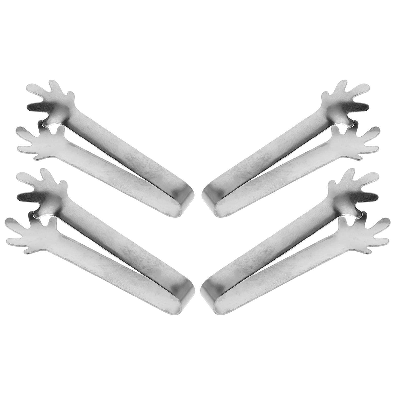4Pcs Miniature Bread Tongs Rea - Bread Baking Kitchen Utensils 评论和价格