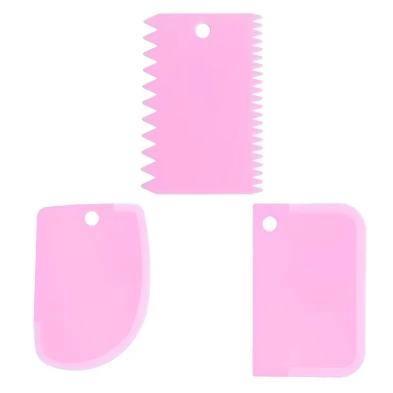 3PCS Cream Scraper Smoother Ir - Kitchen Baking Tools 评论和价格