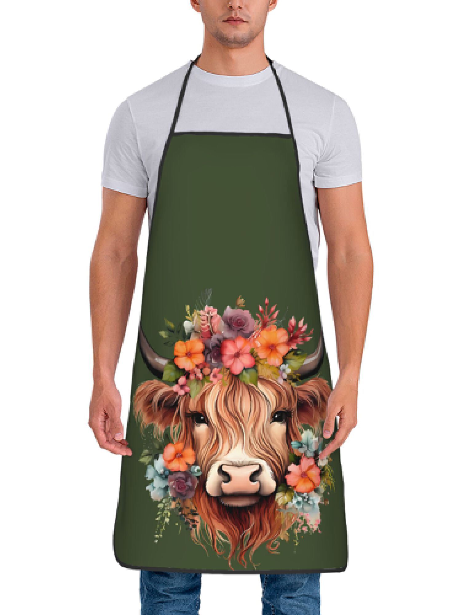 1 Piece of Fun Highland Cow Fl - Kitchen Baking Ideas 评论和价格