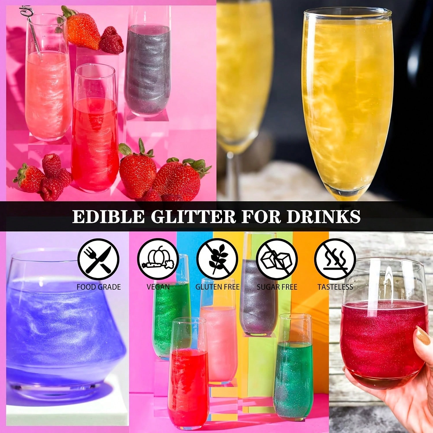 Glitter-Drink, Cookies Cake De - Kitchen Baking Tools 评论和价格