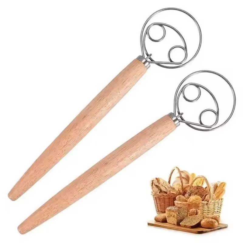 Stainless Steel Dough Whisk –  - Bread Baking Kitchen Utensils 评论和价格