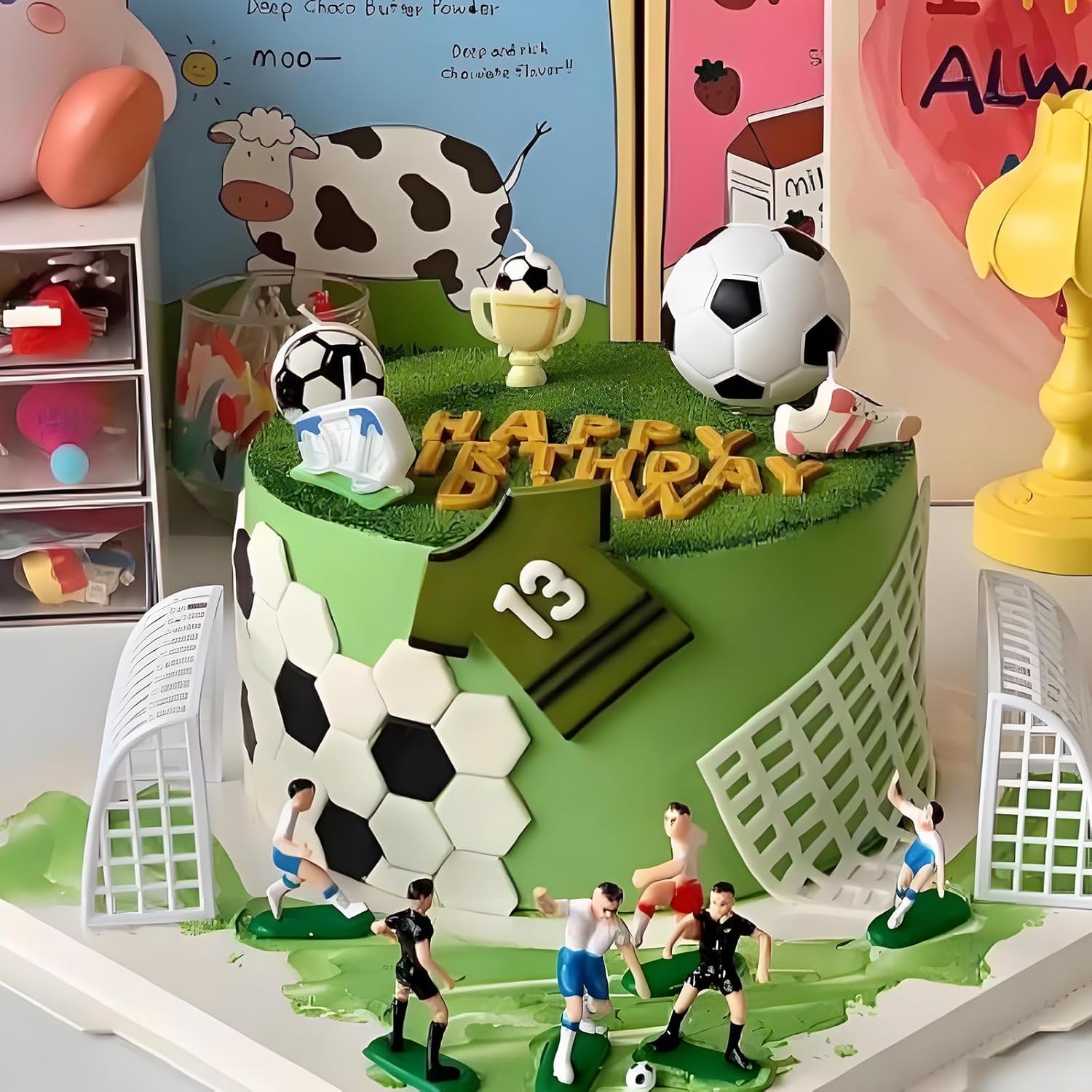 4PCS Football Themed Cookie Cu - Kitchen Accessories For Baking 评论和价格