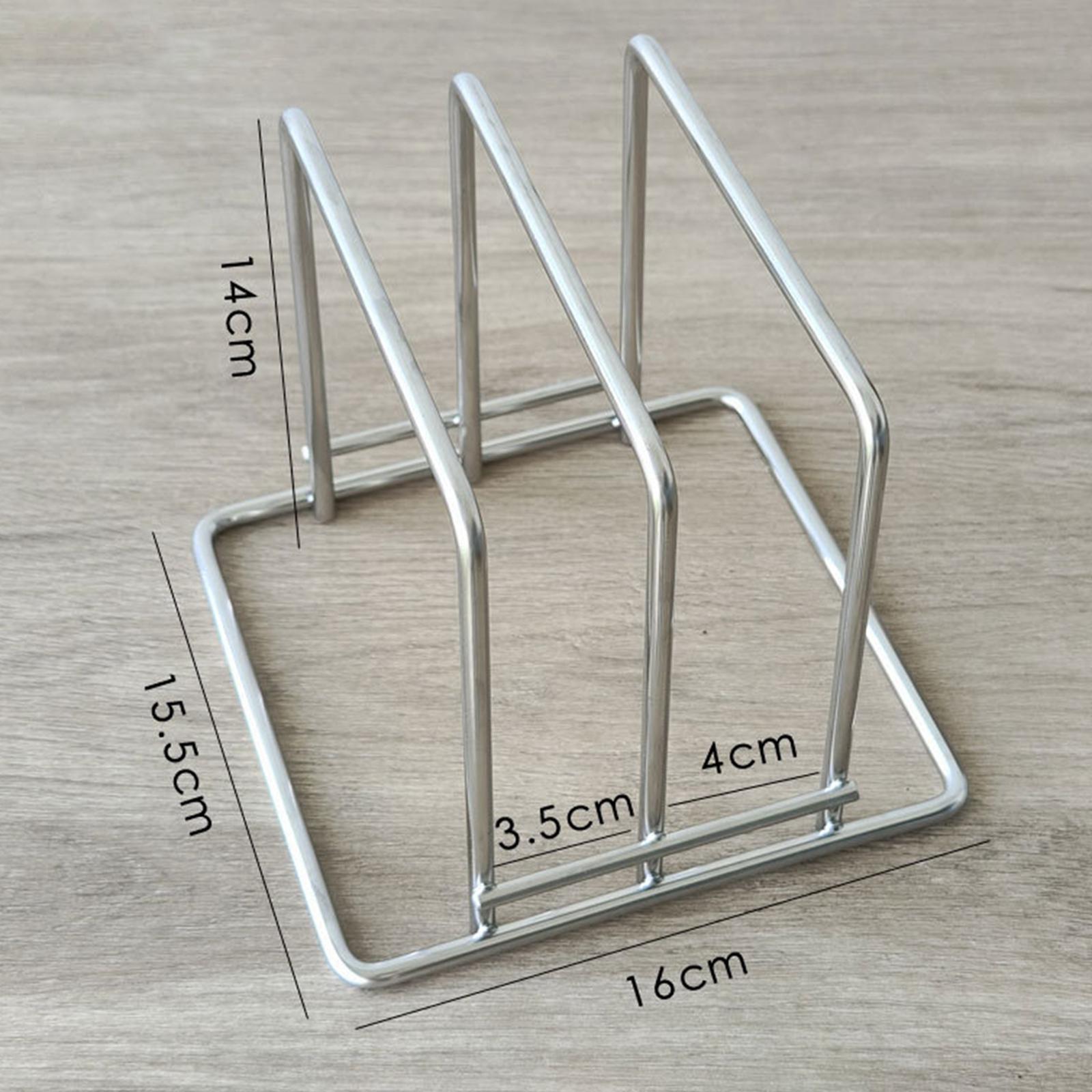 Cutting Board Rack Stainless S - Kitchen Baking Sheet Organizer 评论和价格