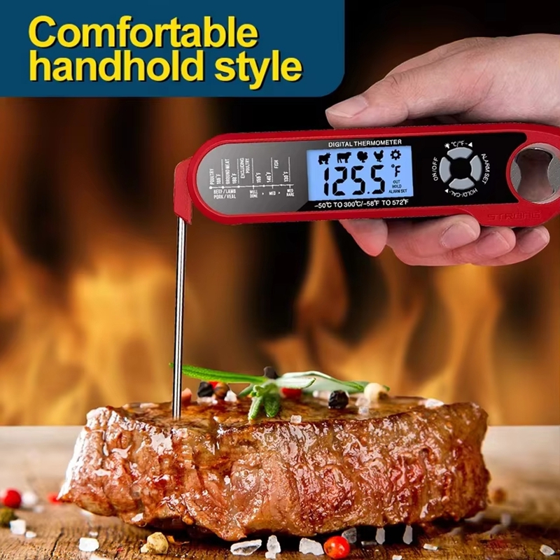 Meat Thermometer Dual-Probe Di - Kitchen Baking Utensil 评论和价格