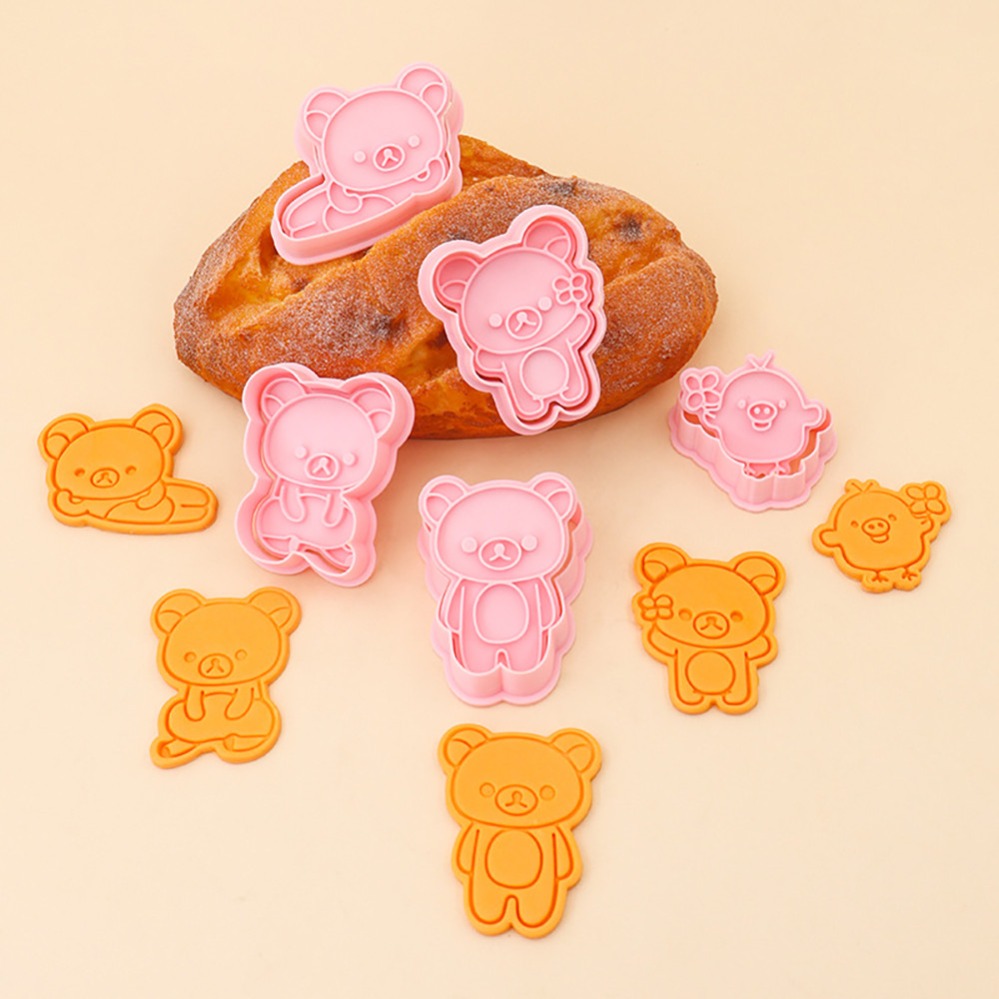 Cookie Cutters Cartoon Bear Bi - Kitchen Baking Utensil 评论和价格